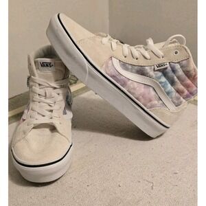 Vans Women's Filmore High Top Heart Tie Dye Shoe Size‎ 5.5  Lace Up Sneaker